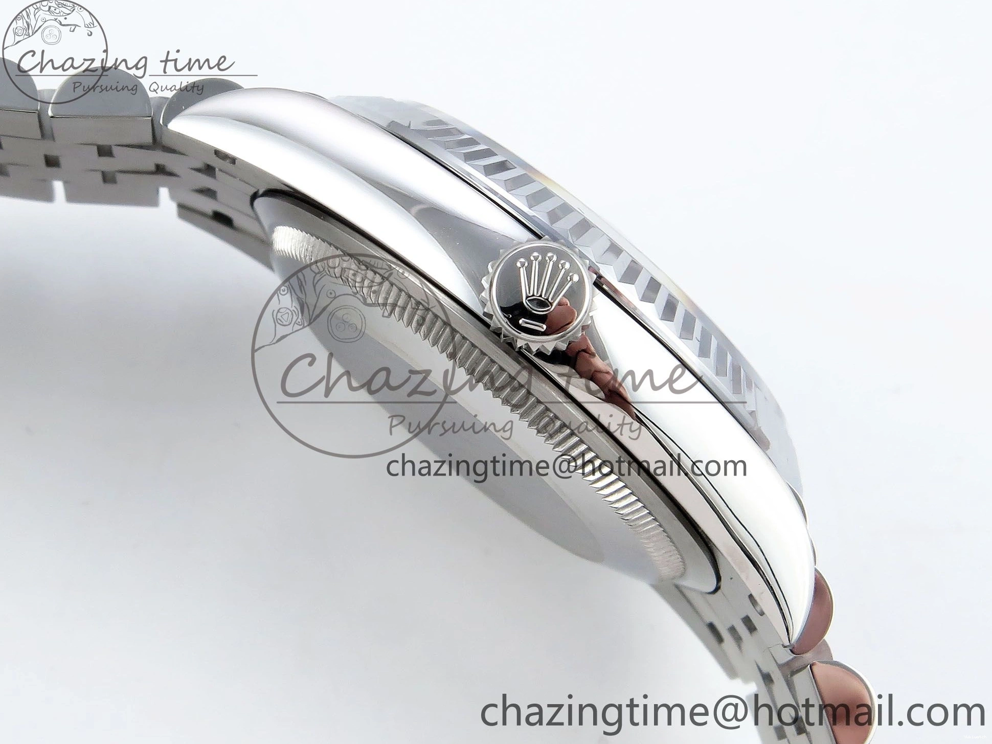 Roman Markers 36mm Steel Number Edition 1:1 Bracelet SS HGF Best 904L Dial 126234 Datejust on VR3235 White 0113